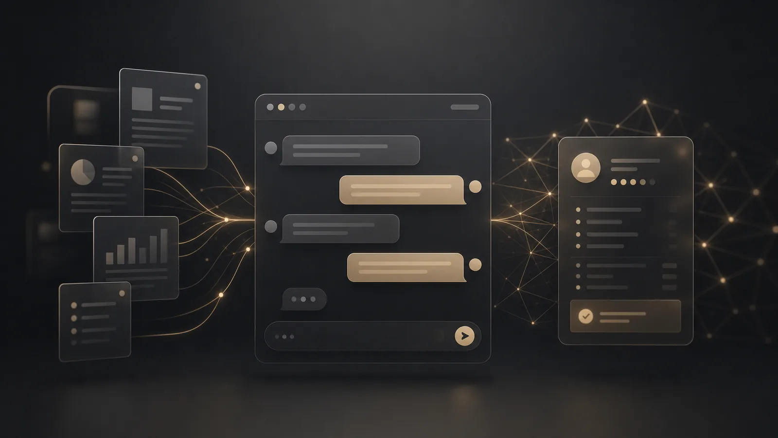 Chatbot-Agentur Hamburg für Website, Support und Lead-Qualifizierung Visual